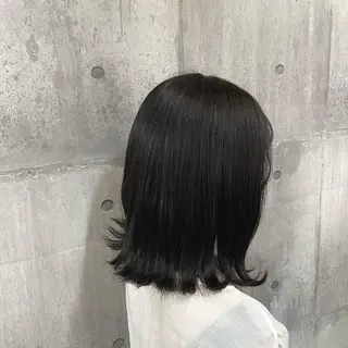 ミディアム 比嘉 陽のヘアスタイル
