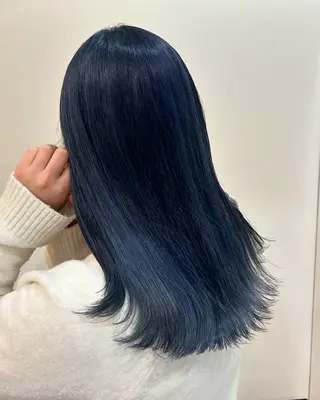 ロング ボブ/透明感カラー 🧸YUI❤️のヘアスタイル