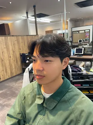 ショート パーマ メンズ SEPHILE所属・メンズ韓国ヘア👹 KAJIのヘアスタイル