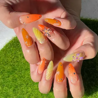 ネイル Cleo 名古屋駅店 🖤Seraのネイルデザイン