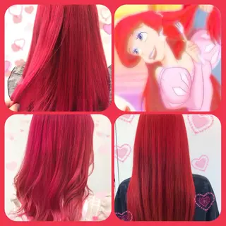 ミディアム カラー EMANON新宿東口所属・新宿駅近♡個室 ♡関口三都季🌜のヘアスタイル