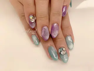ミディアム nail jaol池袋店所属・ネイルJaol 池袋のネイルデザイン