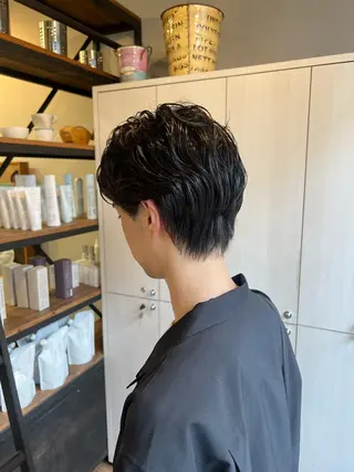 パーマ メンズ きむら なみか🪐のヘアスタイル