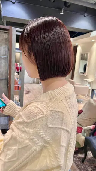 ショート 近藤 麻紀のヘアスタイル