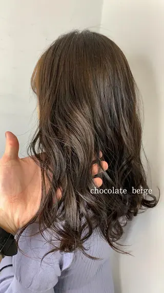 ロング カラー 🌈re-room EIKI🇰🇷のヘアスタイル