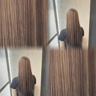 ロング カラー 髙橋 李里亜のヘアスタイル