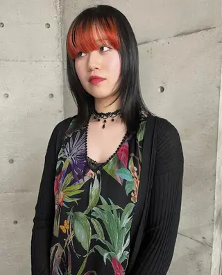 カラー son hair所属・葉 /透明感カラーのヘアスタイル