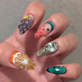 ネイル Lily nail 船橋 yuki🍒のネイルデザイン