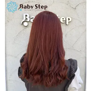 ロング カラー Baby Step ウエノのヘアスタイル