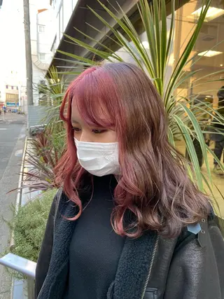 セミロング ブリーチ指名No.1 Daikiのヘアスタイル