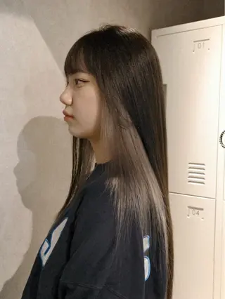 ロング カラー お洒落カジュアル🍃 まなとのヘアスタイル