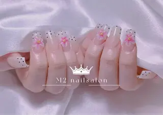 ネイル 長さだし専門店 M2 rikaのネイルデザイン