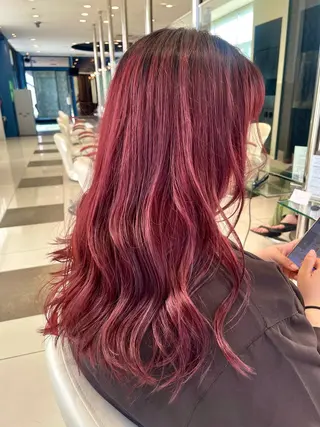 ロング Saya／ 縮毛矯正・髪質改善のヘアスタイル