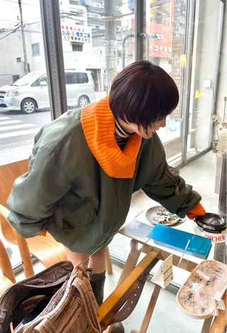 ショート di doo dah所属・本常 七夕のヘアスタイル