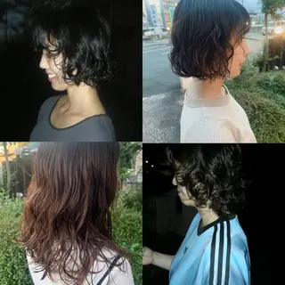 ショート パーマ Hair vita所属・Hair vita Namiのヘアスタイル