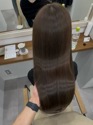 ロング カラー 巻ける縮毛矯正✨ 木下晴一朗✨のヘアスタイル