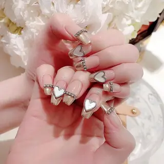 ネイル M🌷nail 長さだし専門店のネイルデザイン