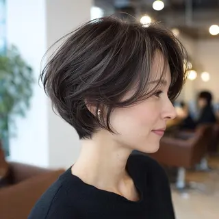 ショート ショート/脱白髪染め /鎌倉/コウスケのヘアスタイル