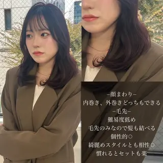 ロング カラー エフェクトブリーチ／ レイヤーカット／翔のヘアスタイル