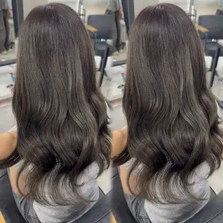 ロング カラー 赤み無し柔らかカラー 【梅田】madokaのヘアスタイル