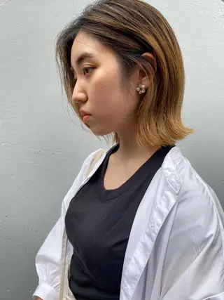 ショート les baladins du miroir所属・🍃YURI 🍃のヘアスタイル