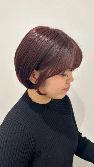 ショート レイヤー・ナチュラル RUKUのヘアスタイル