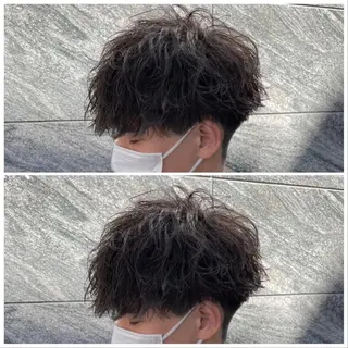 ショート カラー メンズ 【メンズサロン】 BLUCK 横浜のヘアスタイル