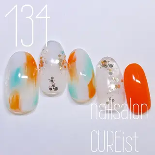 ネイル ネイルサロンキュアイスト所属・キュアイスト アコパラジェル調布のネイルデザイン