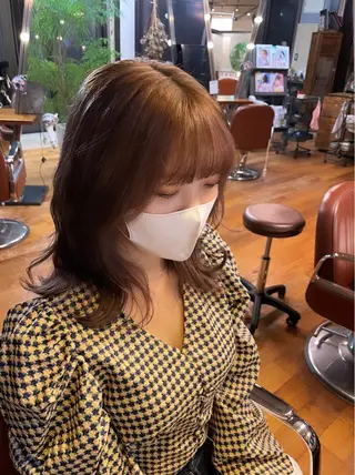 ミディアム カラー ayaka |トレンドヘアのヘアスタイル