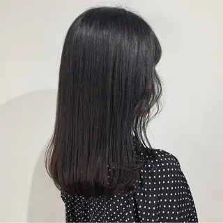 セミロング カラー HARUKA韓国ヘア /Luana梅田のヘアスタイル