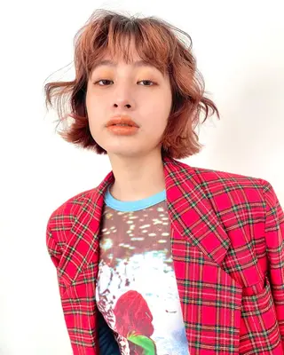 ショート Hair & make Lamp所属・梅田のブリーチ特化 美容師KAI🥰のヘアスタイル