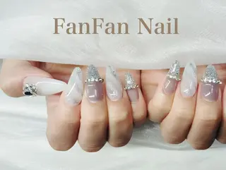 ネイル FanFan 長さ出し専門のネイルデザイン