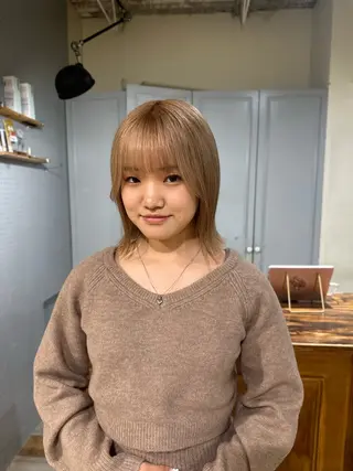 ミディアム カラー AUSTIN所属・🌿丁寧なカウンセリ ング/Naoki🌿のヘアスタイル