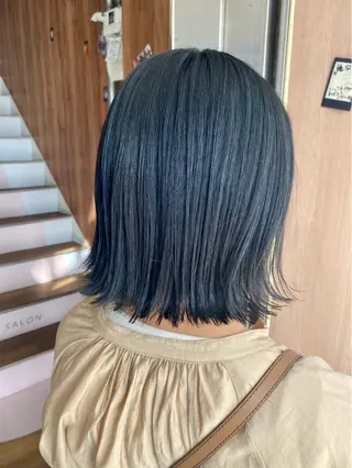 ミディアム 坂井 拓未のヘアスタイル