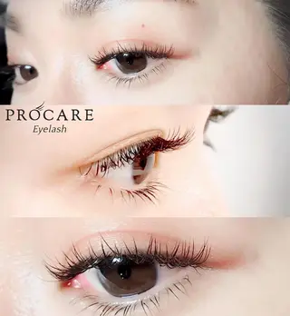 マツエク・マツパ プロケアアイラッシュ みなとみらい店所属・PROCARE みなとみらい店のマツエク・マツパデザイン