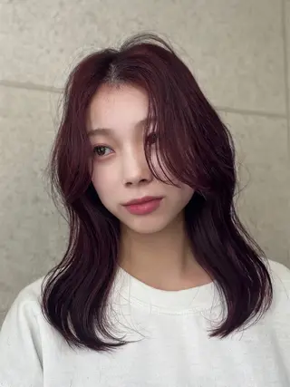 ミディアム STAYGOLD所属・STAYGOLD⭐️ NANAMIのヘアスタイル