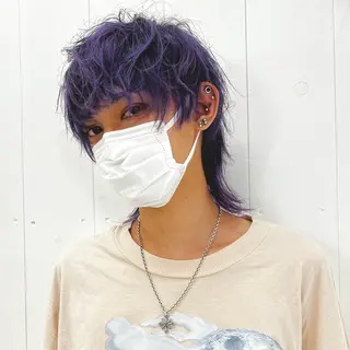 ショート カラー メンズ ダメージレスブリーチ /艶髪/横須賀智也のヘアスタイル