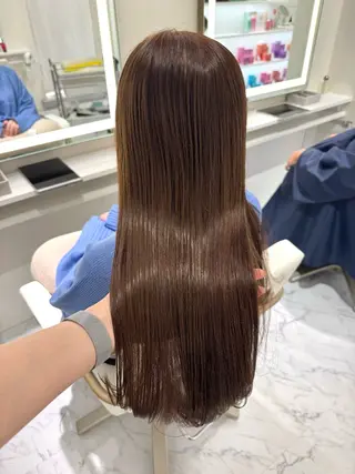 ロング カラー ParveMix🍀 藤原愛未のヘアスタイル