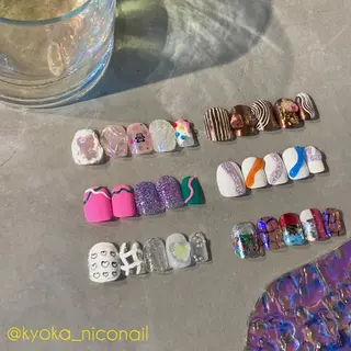 ネイル ニコネイル下北沢所属・KYOKA🐣 NICOnail🫶のネイルデザイン