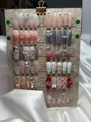 ネイル 【パラジェル・フィルイン】 T&BNAIL STUDIO所属・あまるめ ゆきえのネイルデザイン