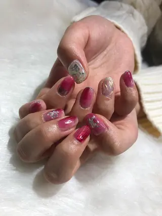 ネイル Amber21.所属・Nagahama Akariのネイルデザイン