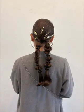 ヘアアレンジ suzu🍒 luxbeのヘアスタイル