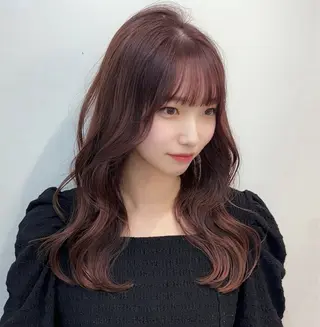 ミディアム サロウィン新宿三丁目East所属・💕冬モテ×上品色気 モテヘア💕山田航介のヘアスタイル