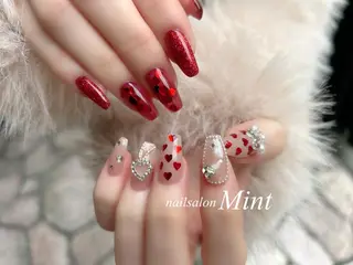 セミロング nailsalon mintのネイルデザイン