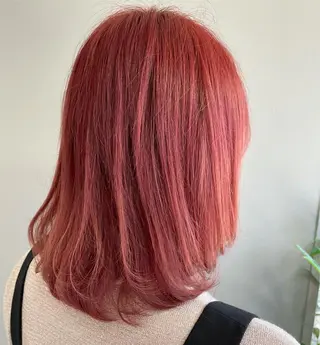 ミディアム カラー HAIR&MAKE.sia所属・心斎橋ボブ 好原良真のヘアスタイル