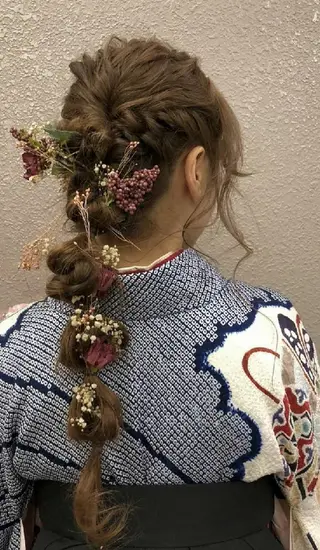 ヘアアレンジ ra ci cu らしくのヘアスタイル