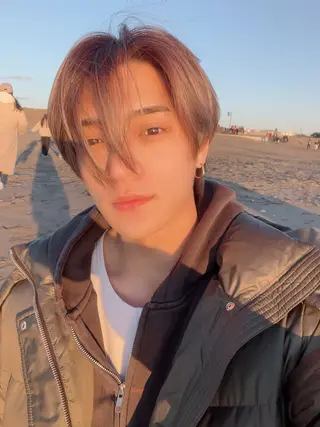 セミロング カラー パーマ ヘアアレンジ メンズ 二ヶ月綺麗が続く デザイン/星野六三四のヘアスタイル