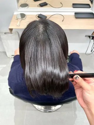 ミディアム an🦋ショートボブ 【蔵前】のヘアスタイル