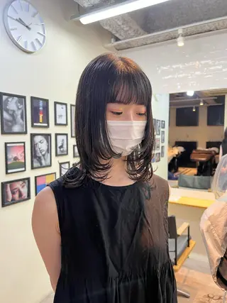 ミディアム カラー パーマ スパイキーショート/ メンズヘア/hugeのヘアスタイル