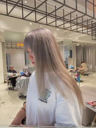 セミロング カラー ralme/sol 髙橋一哉のヘアスタイル